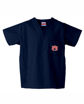 Auburn University Navy 1-Pocket Top